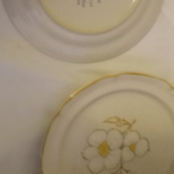 Eterna Bistro Stoneware Amsterdam vintage snack plates floral design - Picture 5 of 5